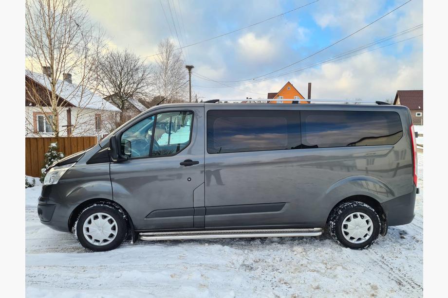 Ford Custom 2013–2022 Chromované střešní ližiny Image