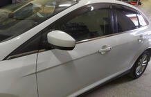 Ford Focus III 2011–2017 Spodní lišty oken (8 ks, nerez) fotografie 12