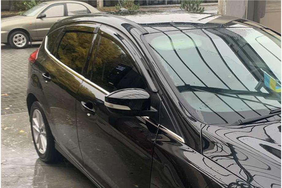 Ford Focus III 2011–2017 Spodní lišty oken (8 ks, nerez) Image
