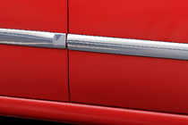 Ford Fiesta 2002–2008 Nerezové lišty na dveře (4 ks) fotografie 2