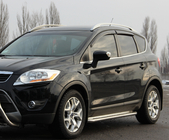 Ford Kuga 2008–2013 Boční nášlapy Premium (2 ks, nerez) 60 mm fotografie 1