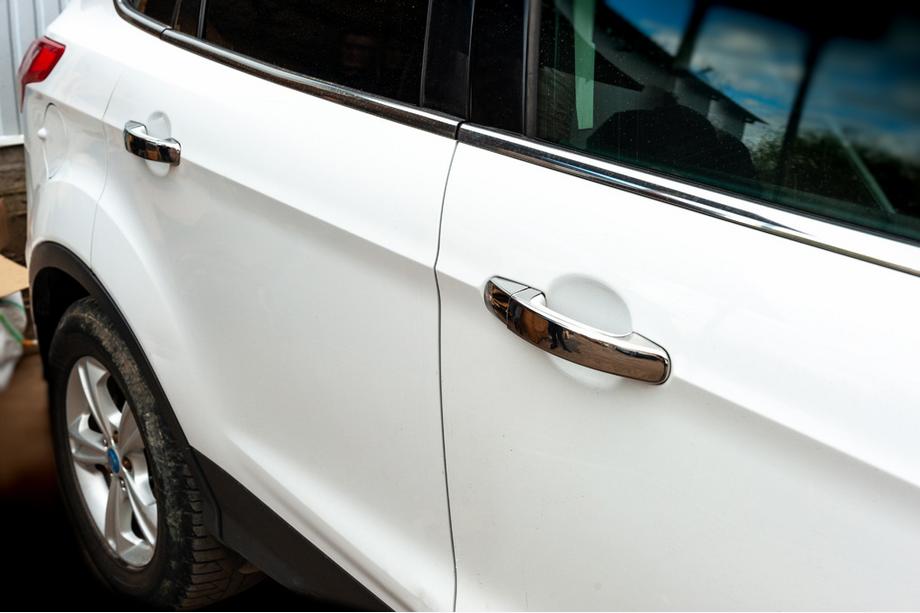 Ford Kuga/Escape 2013–2019 Chromové kryty klik dveří (4 ks, nerez) S čipem, OmsaLine – italská nerezová ocel Image
