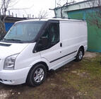 Ford Transit 2000–2014 Černé střešní ližiny fotografie 6