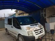 Ford Transit 2000–2014 Chromované střešní ližiny fotografie 3