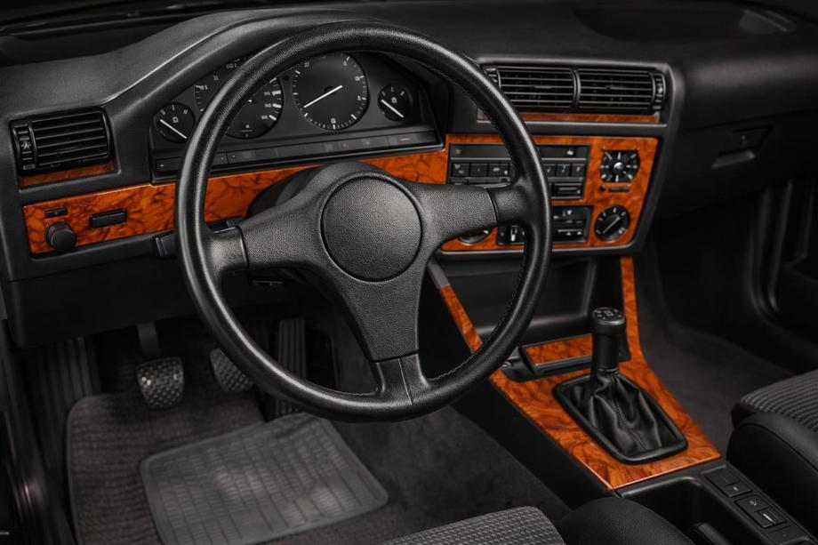 BMW řada 3 E30 1982–1994 Kryty palubní desky Hliník Image