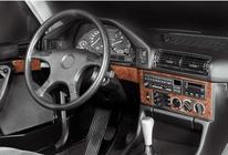 BMW řady 5 E34 1988–1995 Kryty palubní desky Hliník fotografie 6