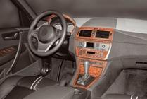 BMW X3 E83 2003–2010 Kryty palubní desky Karbon fotografie 6