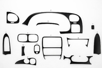 Chevrolet Trailblazer 2002–2012 Kryty palubní desky Hliník fotografie 1