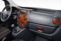 Citroen Nemo 2007–2017 Kryty palubní desky Hliník fotografie 1