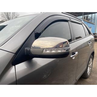 Chromové kryty zpětných zrcátek (2 ks) Kia Sorento II XM 2009–2014 fotografie 3