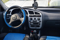 Daewoo Lanos 1998–2017 Kryty palubní desky Karbon fotografie 1