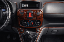 Fiat Doblo I 2005–2010 Kryty palubní desky Hliník fotografie 1