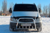 Mercedes Vito W639 2004–2014 Přední ochranný rám XL-WT025 (nerez) fotografie 3