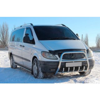 Přední ochranný rám XL-WT025 (nerez) Mercedes Vito W639 2004–2014 fotografie 1