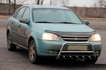Chevrolet Lacetti 2003–2024 Přední ochranný rám WT003 (60 mm, nerez) fotografie 3