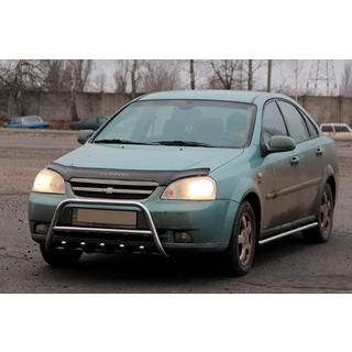 Přední ochranný rám WT003 (60 mm, nerez) Chevrolet Lacetti 2003–2024 fotografie 1