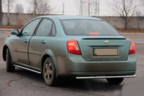 Chevrolet Lacetti 2003–2024 Zadní ochranný rám AK002 (42 mm, nerez) fotografie 2