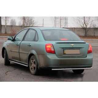 Zadní ochranný rám AK002 (42 mm, nerez) Chevrolet Lacetti 2003–2024 fotografie 2