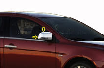 Mitsubishi Lancer 9 2004–2008 Chromové kryty zpětných zrcátek (2 ks) fotografie 5