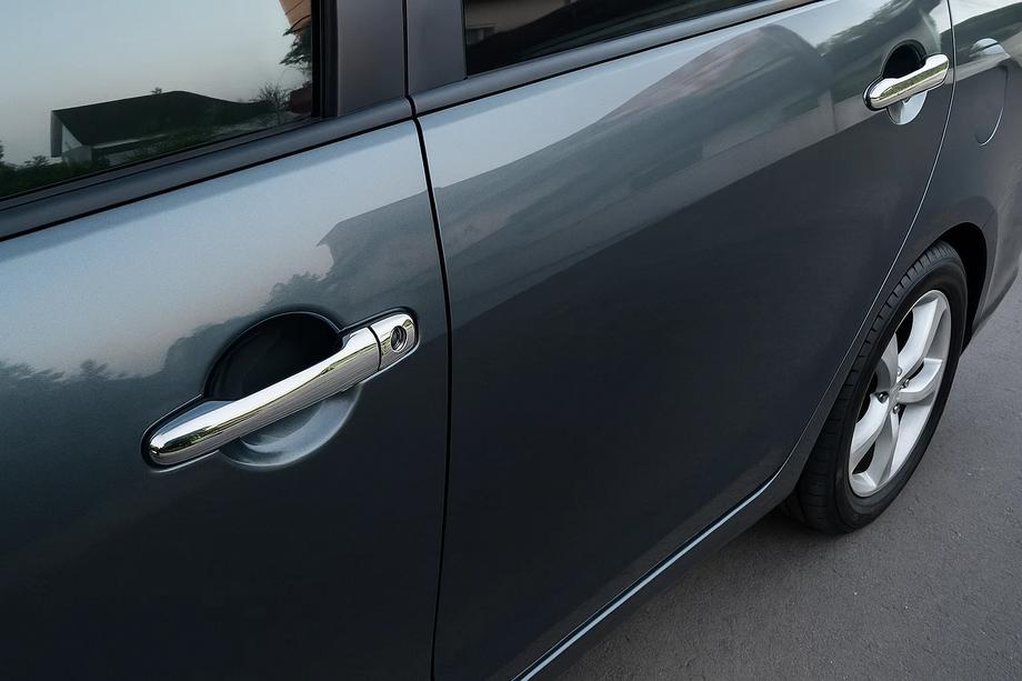 Mitsubishi Lancer 9 2004–2008 Chromové kryty klik dveří (4 ks) Carmos - turecká ocel Image