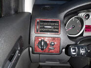 Ford C-Max 2004–2010 Kryty palubní desky Hliník fotografie 6