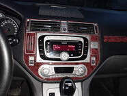 Ford C-Max 2004–2010 Kryty palubní desky Hliník fotografie 8