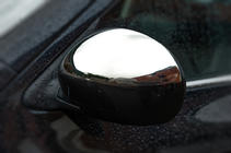 Nissan Juke 2010–2019 Chromové kryty zrcátek, 2010-2014 (2 ks, nerez) Carmos - turecká ocel fotografie 2