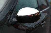 Nissan Juke 2010–2019 Chromové kryty zrcátek, 2010-2014 (2 ks, nerez) Carmos - turecká ocel fotografie 3