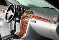 Mazda 3 2003–2009 Kryty palubní desky fotografie 5