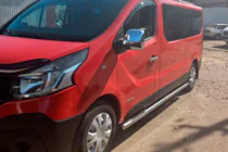 Opel Vivaro 2001–2015 Boční nášlapy – nerezové trubky (2 ks) fotografie 6