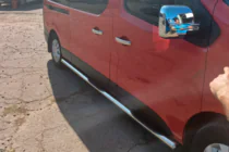 Opel Vivaro 2001–2015 Boční nášlapy – nerezové trubky (2 ks) fotografie 7