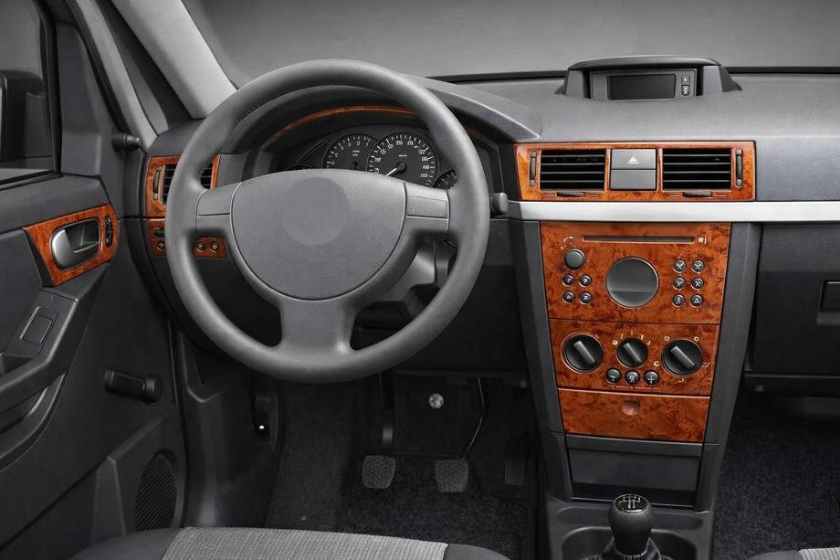 Opel Meriva 2002–2010 Kryty palubní desky Hliník Image