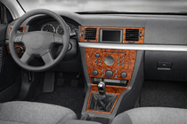 Opel Vectra C 2002–2008 Kryty palubní desky Hliník fotografie 1