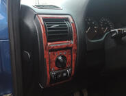 Opel Astra G Classic 1998–2012 Kryty palubní desky Karbon fotografie 2