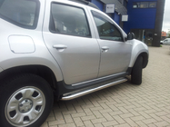Renault Duster 2008–2017 Boční nášlapy Premium (2 ks, nerez) 60 mm fotografie 1