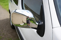 Renault Kangoo 1998–2008 Chromové kryty zpětných zrcátek (2004-2008, 2 ks) Carmos - Chromovaný plast fotografie 1