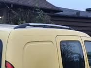 Renault Kangoo 1998–2008 Chromované střešní ližiny Standardní základna, plastové patky fotografie 6