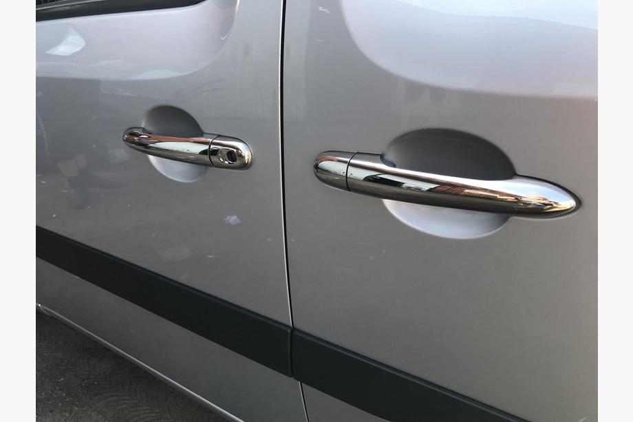 Renault Kangoo 2008–2020 Nerezové kryty klik dveří 4 ks, Carmos - turecká ocel Fotografie 2