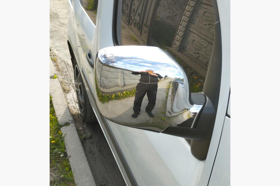 Renault Kangoo 2008–2020 Chromové kryty zpětných zrcátek 2008-2013 (2 ks) Image