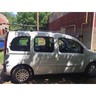 Černé střešní ližiny Renault Kangoo 2008–2020 fotografie 3