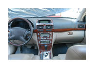 Toyota Avensis 2003–2009 Kryty palubní desky Small Hliník fotografie 3