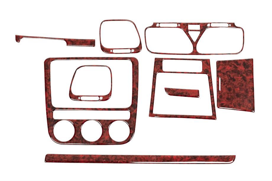 Volkswagen EOS 2006–2011 Kryty palubní desky Dřevo Image
