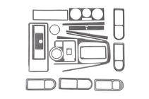 Volkswagen Golf 4 1997–2006 Kryty palubní desky Hliník fotografie 3