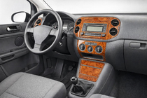 Volkswagen Golf Plus 2004–2014 Kryty palubní desky Dřevo fotografie 1