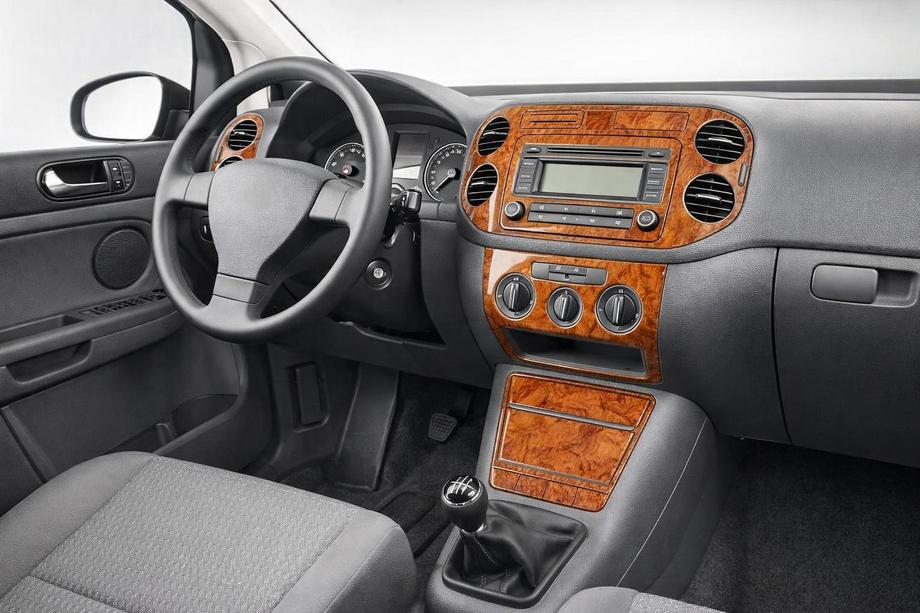 Volkswagen Golf Plus 2004–2014 Kryty palubní desky Dřevo Image