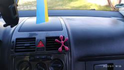 Volkswagen Touran 2003–2010 Kryty palubní desky fotografie 12