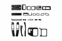 Toyota Land Cruiser Prado 120 2002–2009 Interiérové lišty do auta Hliník fotografie 1