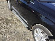 Audi Q7 2015–2026 Boční nášlapy Maya V2 (2 ks, hliník) fotografie 2