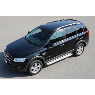 Boční prahy Maya V2 (2 ks, hliník) Chevrolet Captiva 2006–2019 fotografie 1