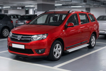 Dacia Logan MCV 2013–2020 Boční nášlapy Maya V2 (2 ks, hliník) fotografie 1